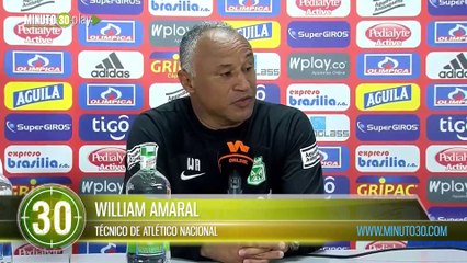 Merecimos llevarnos la victoria William Amaral sobre el partido contra el Junior