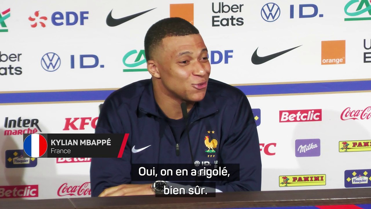 Mbappé sur la vidéo de Tchouaméni et Bellingham : "Franchement, je pensais qu'ils parlaient de moi"