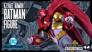 McFarlane Toys DC Multiverse Batman Knights Azrael Batman Armor Red Version