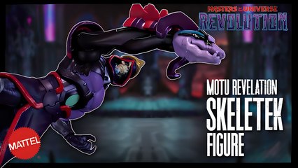 Mattel Masters of the Universe Revolution Skeletek Figure