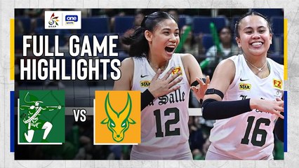 UAAP Game Highlights: Champion DLSU rolls to 5th straight win