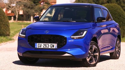 La quatrième génération de la citadine Suzuki Swift affiche un design expressif