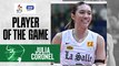 UAAP Player of the Game Highlights: Julia Coronel leads DLSU to round 2 romp