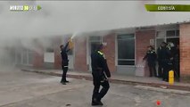 Intento de fuga de presos en estación de Policía de Suba en Bogotá