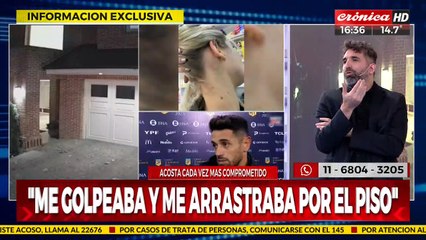 Abogada de la denunciante de Lautaro Acosta: "Se lo acusa de dos delitos diferentes"