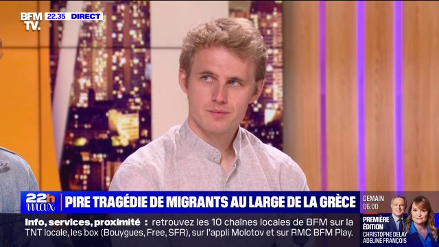 Naufrage en Grèce: Le symptôme d'une politique menée par l'Union Européenne qui vise ouvertement à ne pas secourir ces gens , pour Antoine Laurent, sauveteur en mer