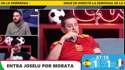 Gol de Joselu para dar el pase a España a la final de la Nations League