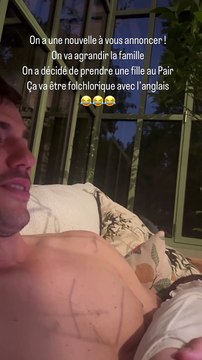 Cindy Poumeyrol et son mari Thomas Chenut ont annoncé agrandir leur famille - Instagram
