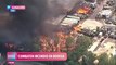 EUA: Bomberos trabajan para combatir incendio en Kansas City