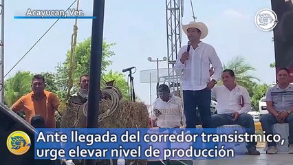 Ante llegada del corredor transistmico, urge elevar nivel de producción afirmó subsecretario de ganadería