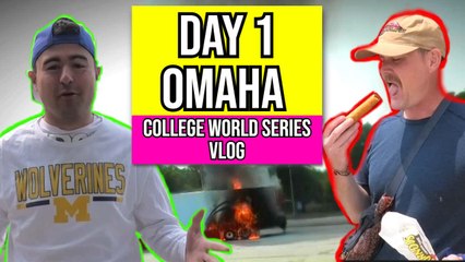 The 2023 College World Series Vlog: Day 1 in Omaha