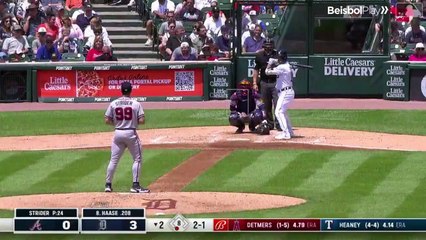 Resumen Bravos de Atlanta vs Tigres de Detroit | MLB 14-06-2023