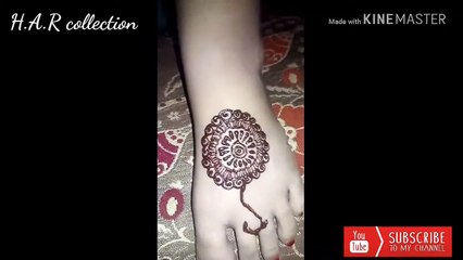 New mehndi design for legs 2023 _ foot mehndi design