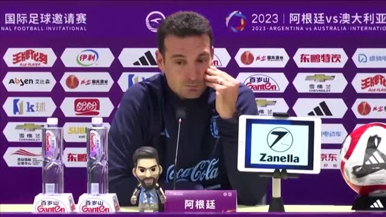 Scaloni: 'Unsere Nummer 10 ist die beste'