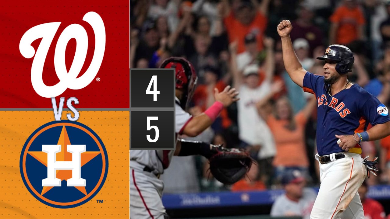 Resumen Nacionales de Washington vs Astros de Houston | MLB 14-06-2023
