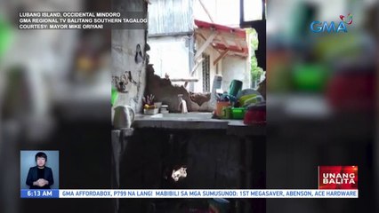 Ilang gusali at bahay,napinsala dahil sa magnitude 6.3 na lindol | UB