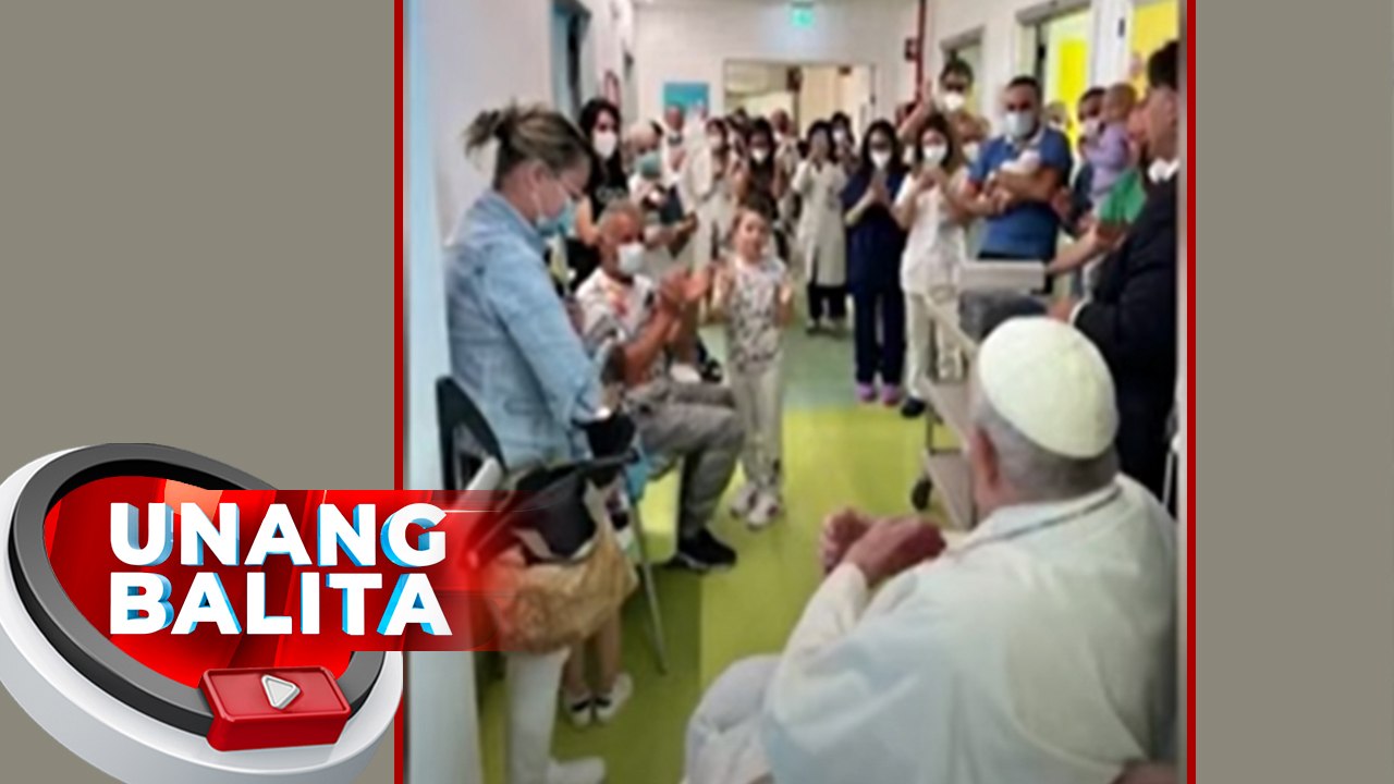 Pope Francis, lalabas na ng ospital ngayong araw | UB