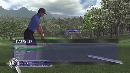 Completing My First Tutorial (Tiger Woods PGA Tour 07)