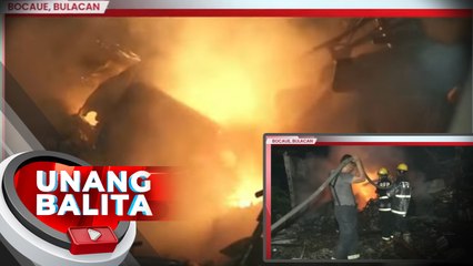 BFP: Walang permit ang imbakan ng paputok na sumabog at nasunog kahapon | UB