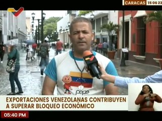 Caraqueños expresan su opinión sobre las exportaciones venezolanas