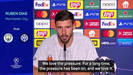 Dias revelling in pressure of City treble chase