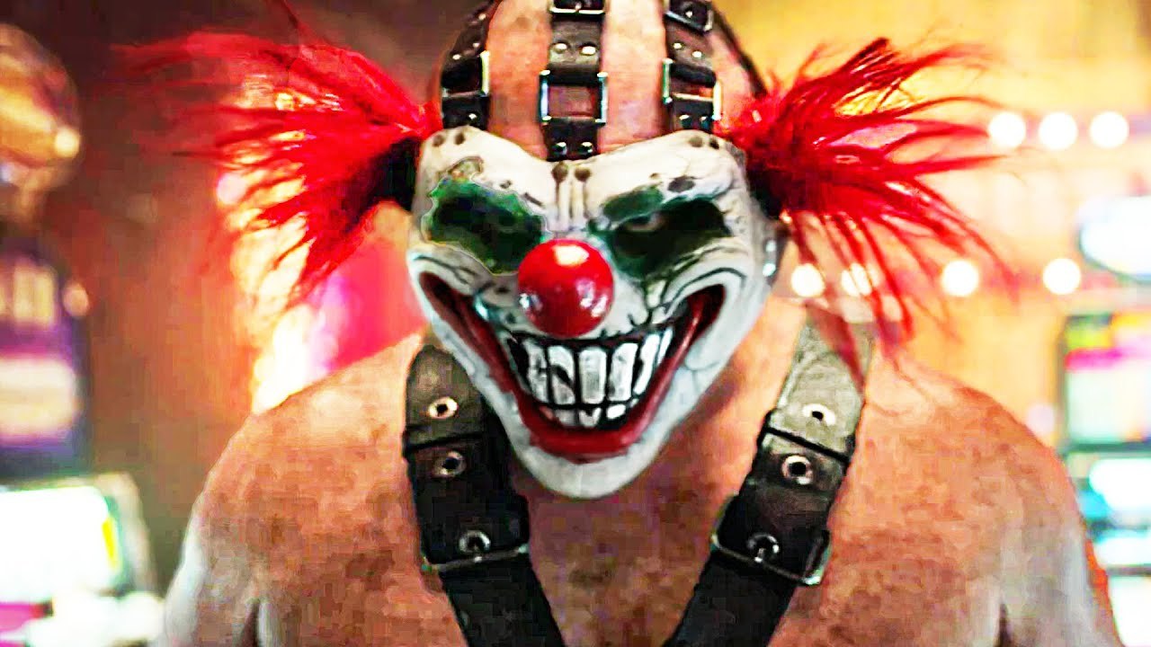 TWISTED METAL "Sweeth Tooth le Clown se bastonne !" Scène