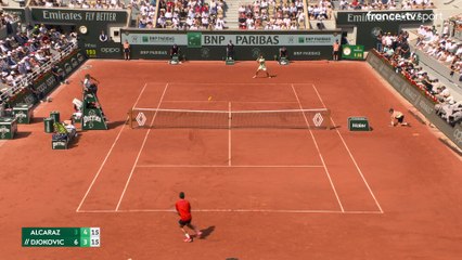Roland Garros : le résumé de Carlos Alcaraz - Novak Djokovic