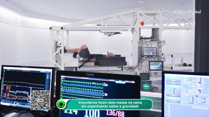 Voluntários ficam dois meses na cama em experimento sobre a gravidade