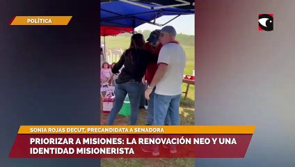 Priorizar a Misiones la Renovación Neo y una identidad misionerista