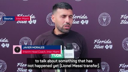 Inter Miami coach speaks on Messi signing