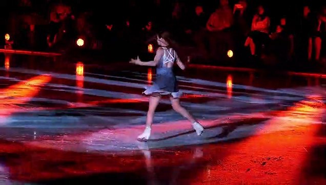 Best Couple performance on ice skating rink