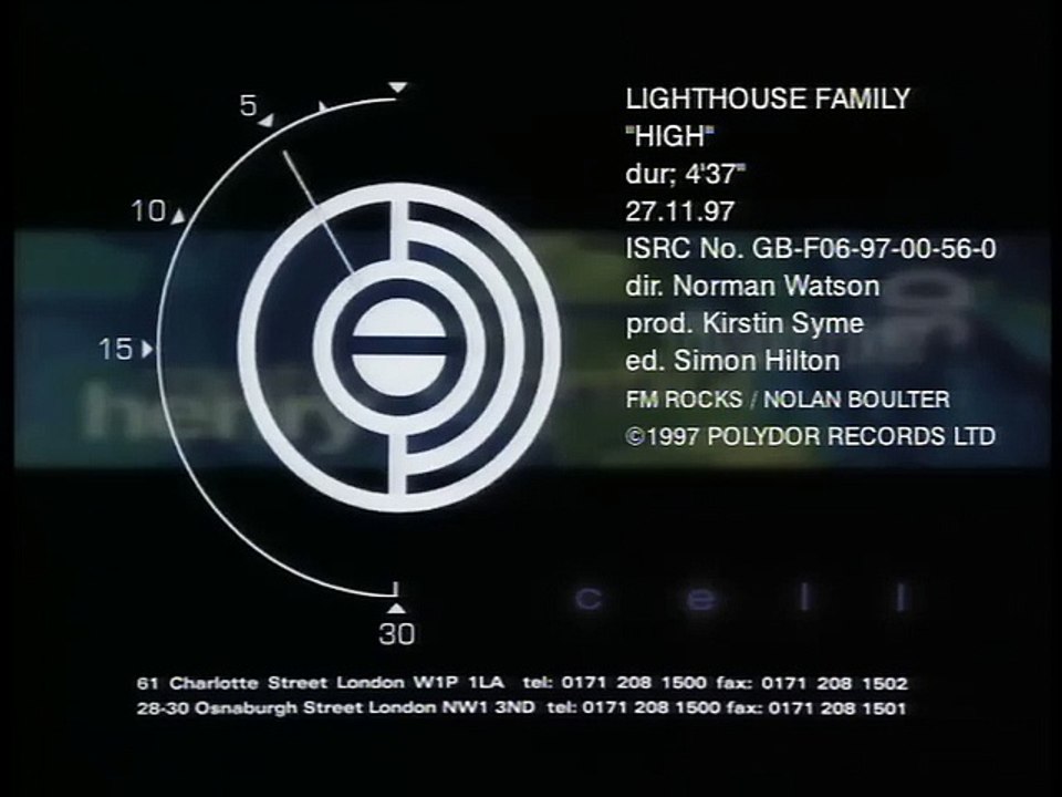 Lighthouse Family High (Official Music Video) Vídeo Dailymotion