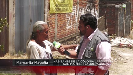 Las calles en mal estado le cobraron la vida a mi esposo: vecina Jardines de San Martín