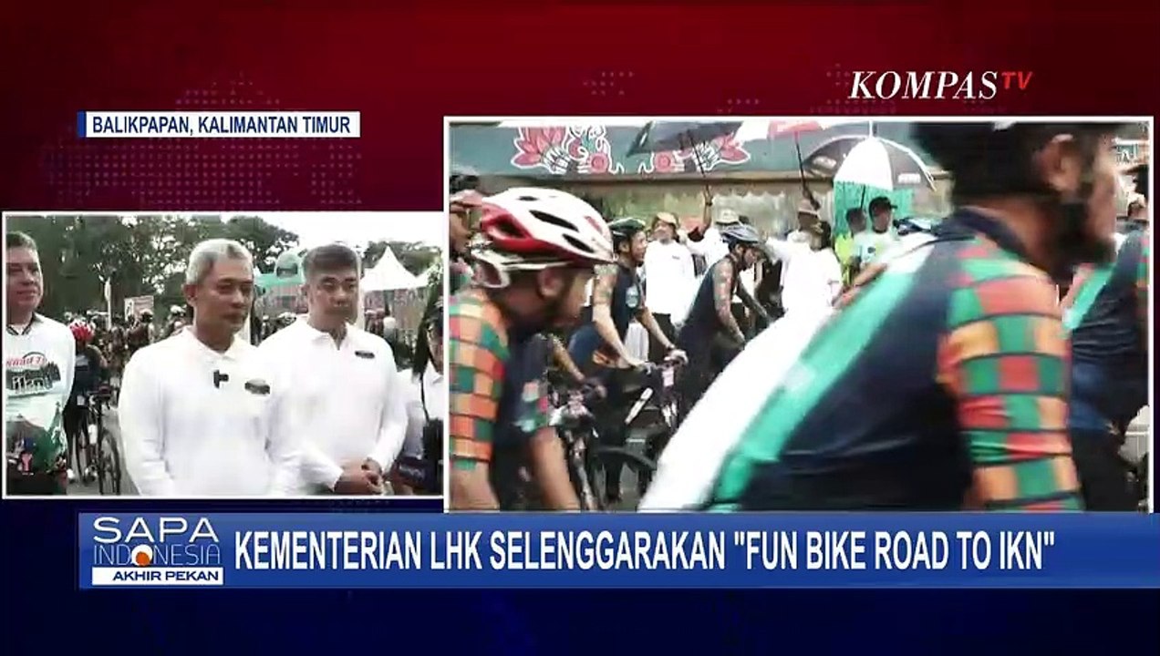 Peringati Hari Lingkungan Sedunia, Kementerian LHK Lepas 425 Peserta 'Fun Bike Road to IKN'!