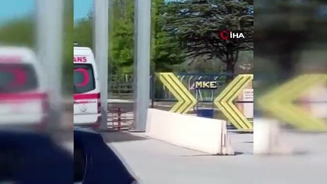 MKE Roket ve Patlayıcı Fabrikası'nda yangın