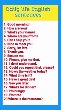 Daily life english sentences | Daily use short sentences#dailyuseenglishsentences#viral#shorts#yt