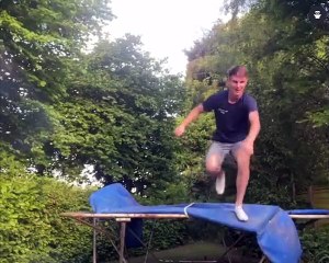 Trampoline Tricks Cut Short
