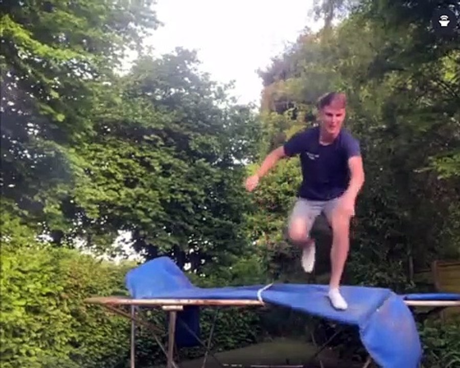 Trampoline Tricks Cut Short