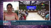 Cuba: Finalizó tercer ciclo de negociaciones entre gobierno colombiano y la guerrila del ELN