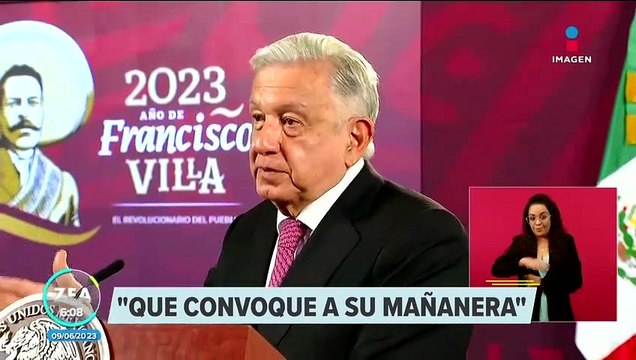Que ellos tengan su mañanera : López Obrador a Xóchitl Gálvez