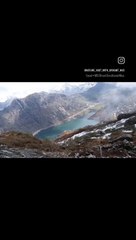 Changu Lake and amazing mountain view