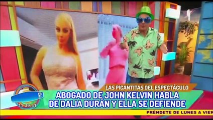 Abogado de John Kelvin admite que se burla de Dalia Durán en las audiencias: "El Código Penal me faculta"