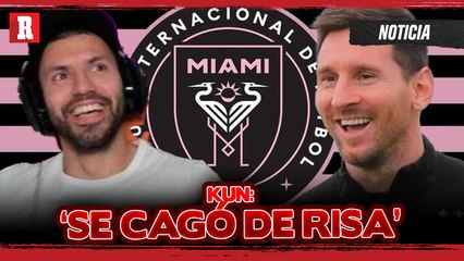 KUN AGÜERO le dijo a MESSI la POSICIÓN del INTER DE MIAMI