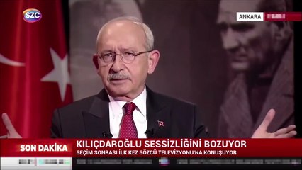 Kılıçdaroğlu: Seçim sonucu Erdoğan açısından da büyük bir travma