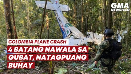 4 kids lost in Colombia jungle found alive after 40 days | GMA News Feed