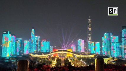Shenzhen Top Tourist Attraction - The Light Show
