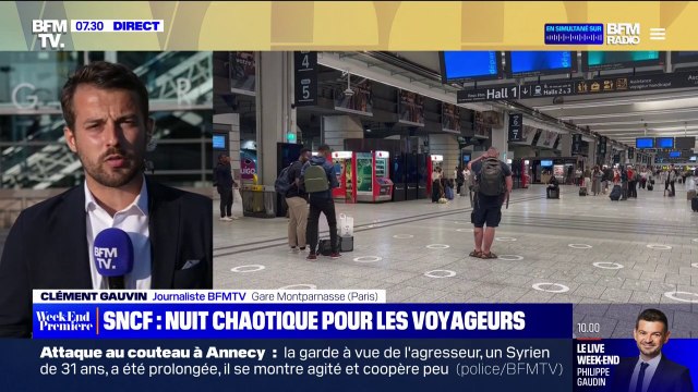 Paris: le trafic a été fortement perturbé ce vendredi soir dans les gares du Nord et Montparnasse