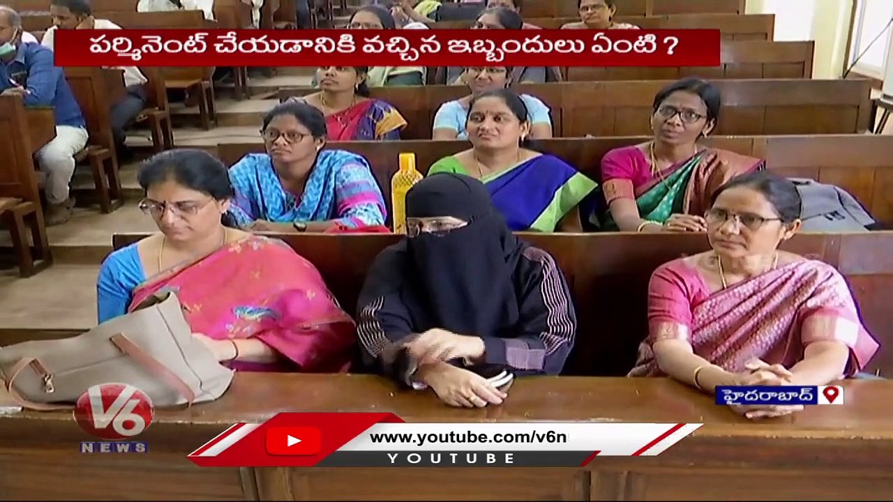 Supreme Court Retd Judge Sudarshan About Universities Contract Lecturers | V6 News