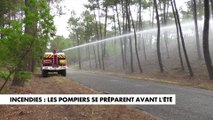 Les pompiers se préparent aux incendies de l'été