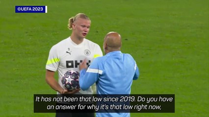 Guardiola calls Haaland doubters 'lonely' ahead of Champions League final